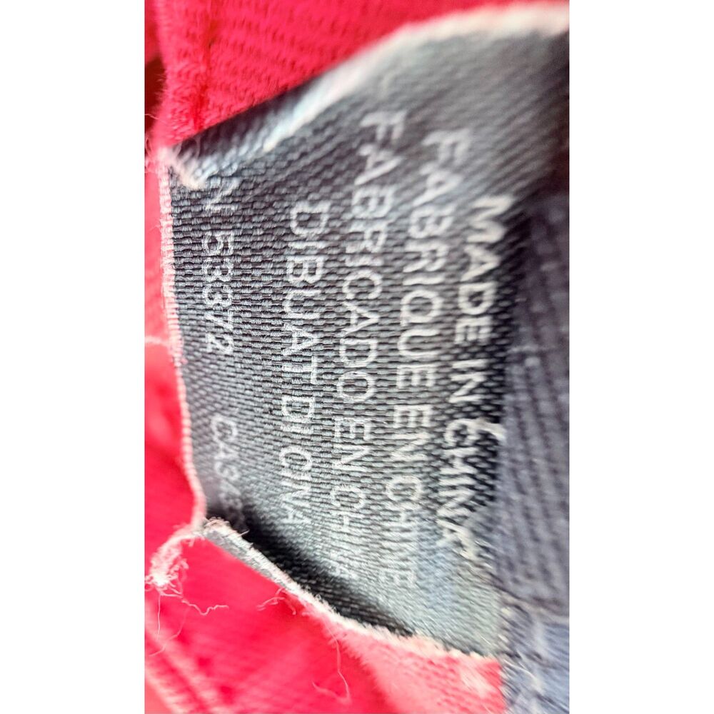 French Connection Melon Pink Denim Shorts ✨ Zipper Pockets sz 6 - Picture 6 of 8